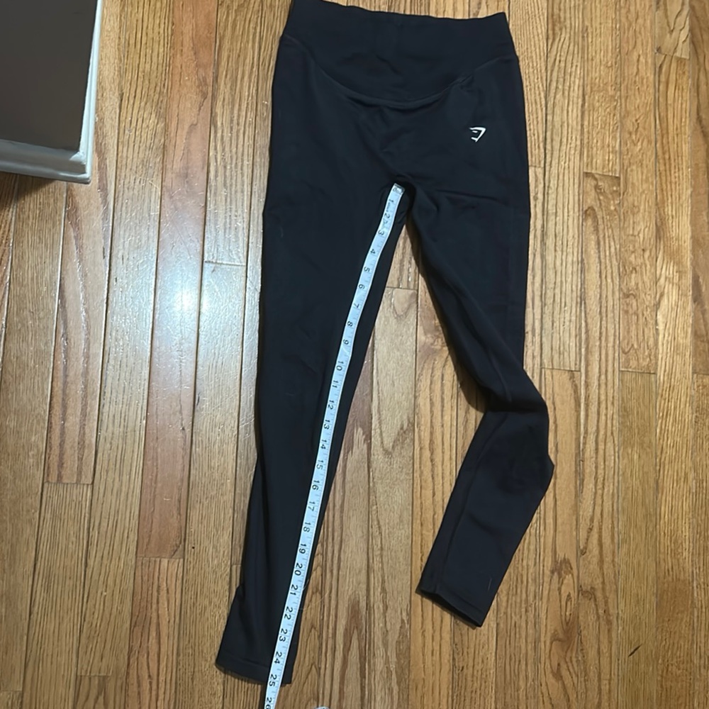 Gymshark Black Leggings Slim Fit Stretch - Picture 5 of 5
